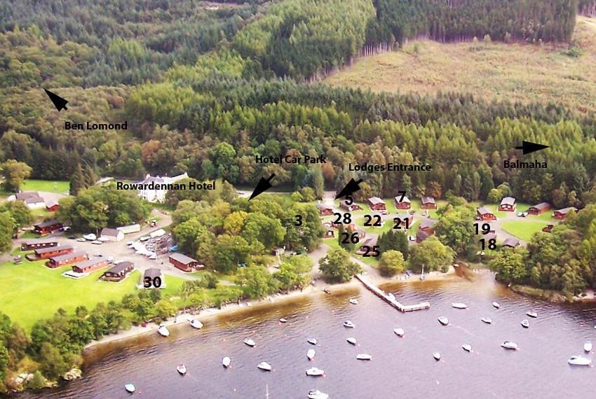 Lodge 8 Rowardennan Exterior foto